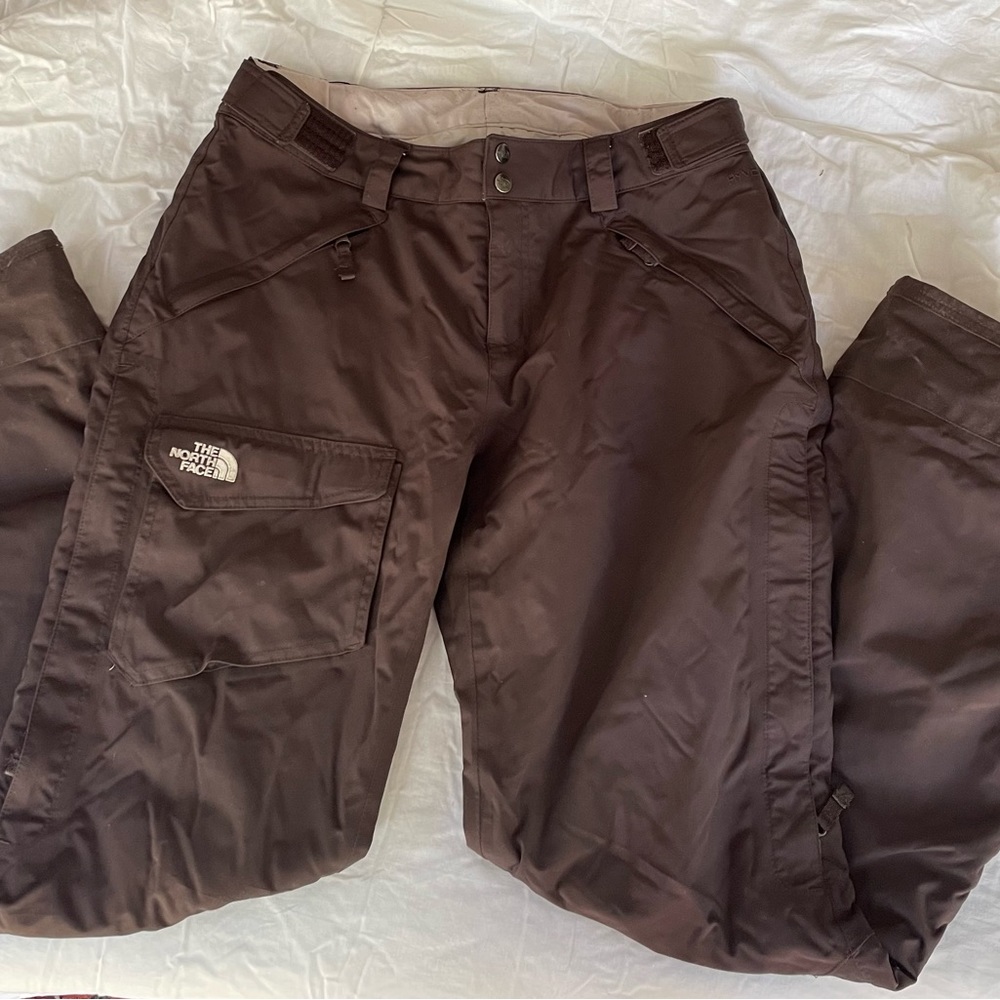 North Face Hyvent ski pants— Brown